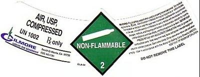 Air Label (Gilmore  Hp Air Sl)